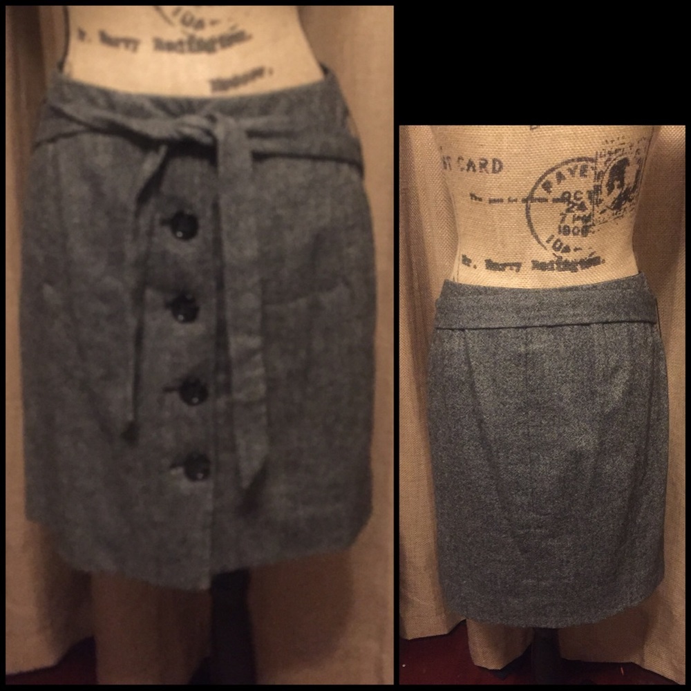 BR wool skirt